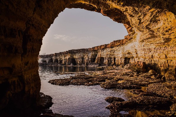Cyprus Beach Cave