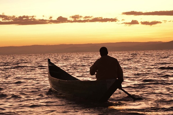 Fishing on Lake Victoria